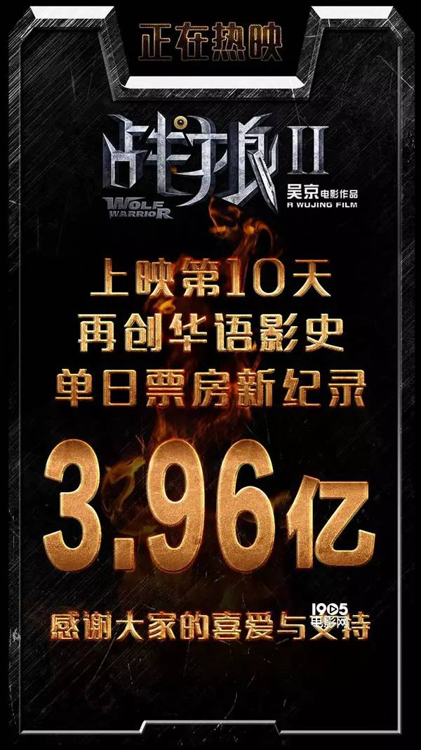 战狼2最新票房，中国电影市场的巅峰之作刷新记录！