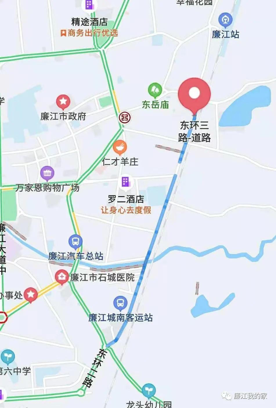廉江东环大道科技升级，重塑未来交通，畅享生活新篇章