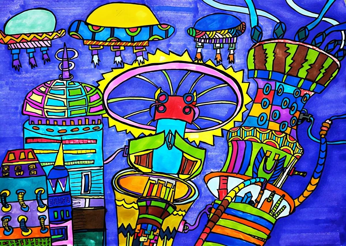 最新幼儿画观点阐述,创意无限,激发孩子艺术潜能的无限可能